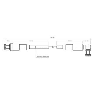 HS-Reinforced-SMAM To Reinforced-SMAM(RA) With K405 Cable XXcm (18G)_Web3